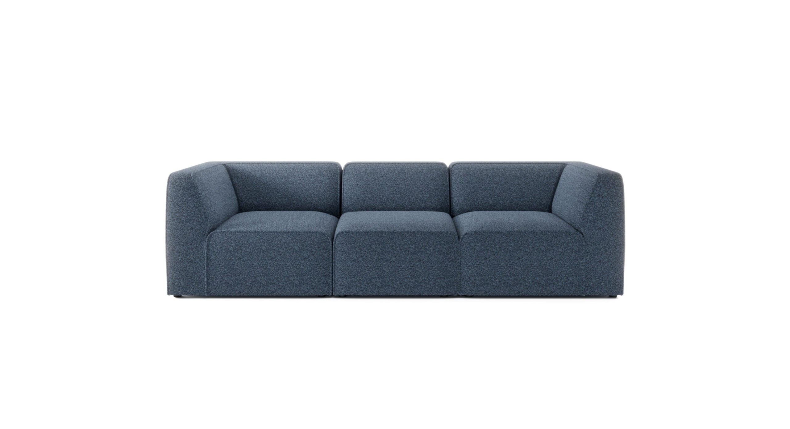 Modular 3-zitsbank - Flexibel en Modern Bankstel in Blauw