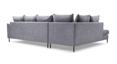 Hoekbank Valora met Chaise Longue links