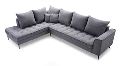 Hoekbank Valora met Chaise Longue links