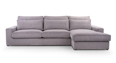 Hoekbank Como met Chaise Longue rechts