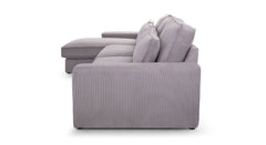 Hoekbank Como met Chaise Longue links