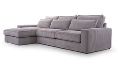 Hoekbank Como Mini met Chaise Longue links