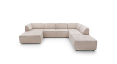 Ruime en veelzijdige zithoek van de Elementen U-bank Element - Geschikt voor gezellige avonden met vrienden en familie.