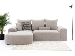 Hoekbank Comfy in een Ruime Woonkamer - Een Stijlvolle Aanvulling op Jouw Interieur.