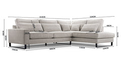 Hoekbank Cushly Met Hoek En Eiland Links