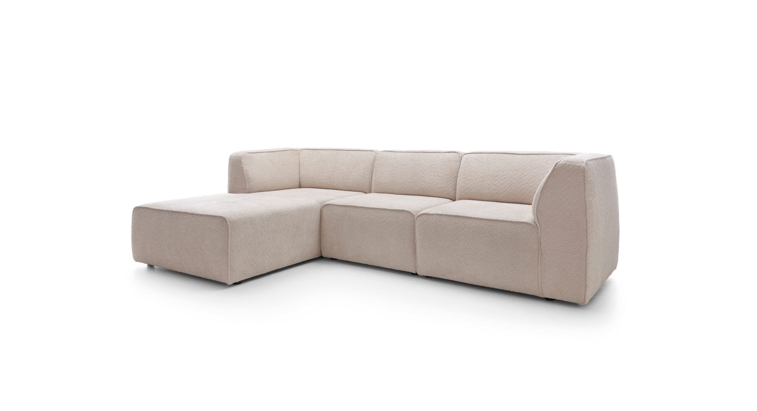 Elementen Hoekbank in een moderne opstelling met comfortabele chaise longue - Perfect voor ontspanning met vrienden en familie.