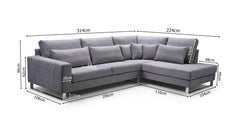 Hoekbank Mood Met Hoek En Eiland Rechts