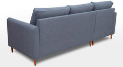 Hoekbank Sleepy Met Chaise Longue Links En Poef