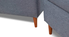 Hoekbank Sleepy Met Chaise Longue Rechts En Poef