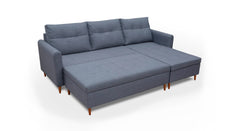 Hoekbank Sleepy Met Chaise Longue Rechts En Poef