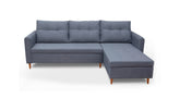 Hoekbank Sleepy Met Chaise Longue Rechts En Poef