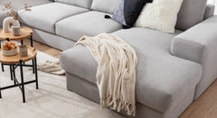 U-bank Premium Met Chaise Longue Rechts