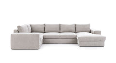 U-bank Premium Met Chaise Longue Rechts