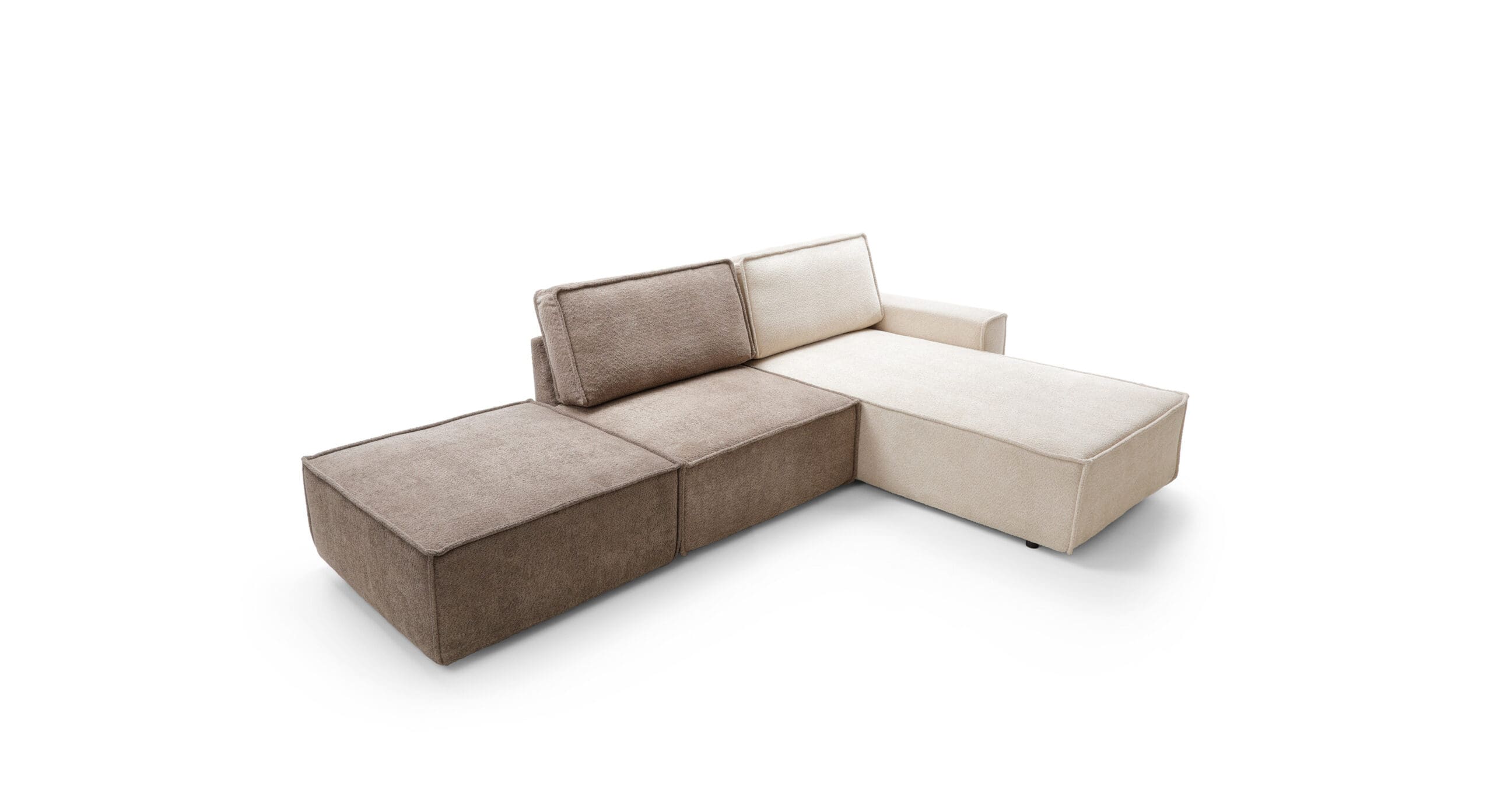 Hoekbank Morgana met Chaise Longue Rechts - Modern Bankstel met Luxe Afwerking