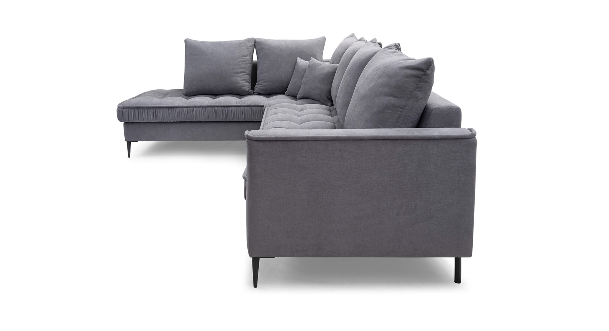 Hoekbank Valora met Chaise Longue links