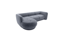 Comfortabele Hoekbank Elegance met Chaise Longue Links - Ideaal voor Gezinnen