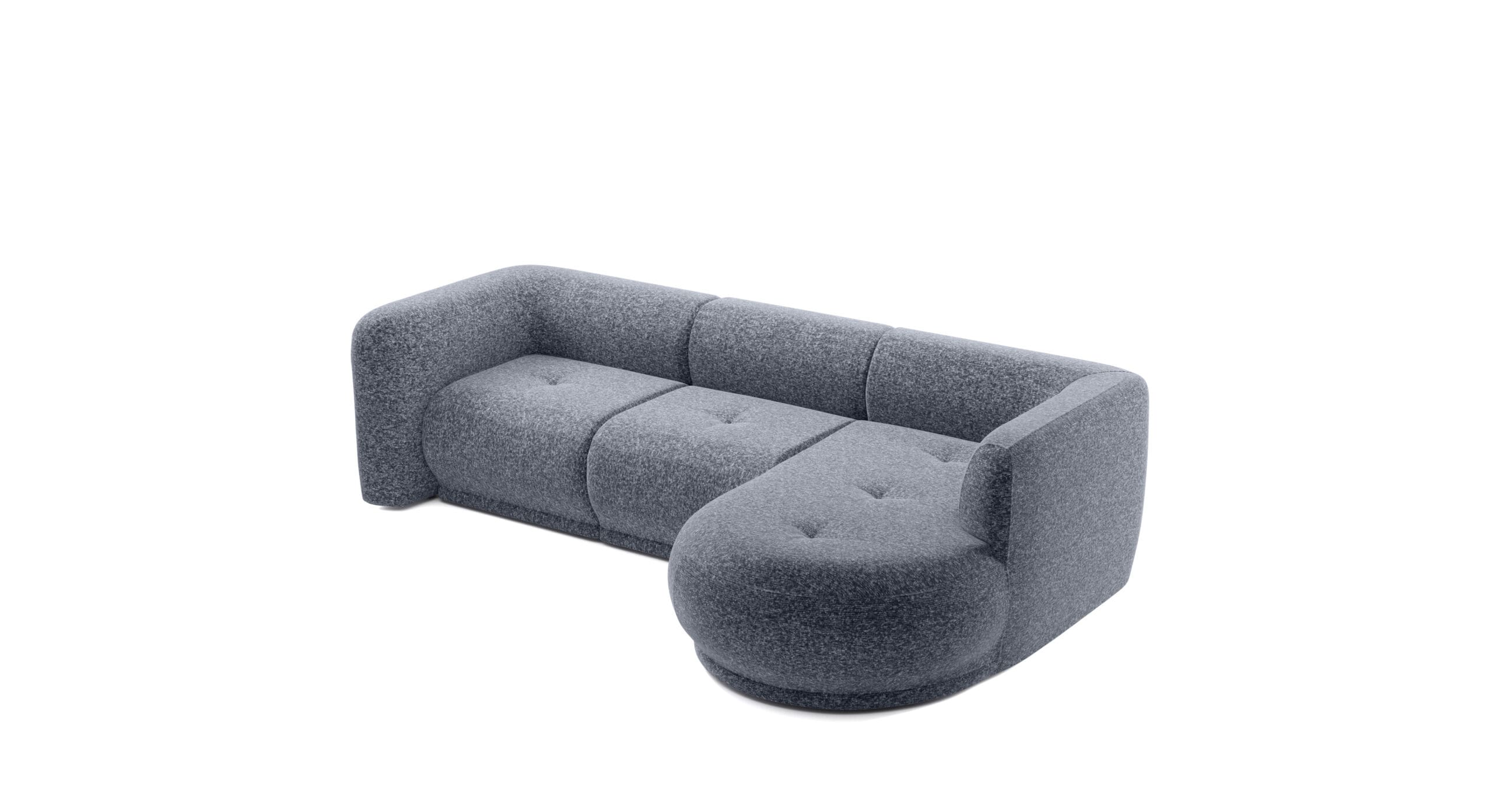 Moderne Hoekbank Elegance - Ruime Zitbank met Chaise Longue aan de Rechterkant