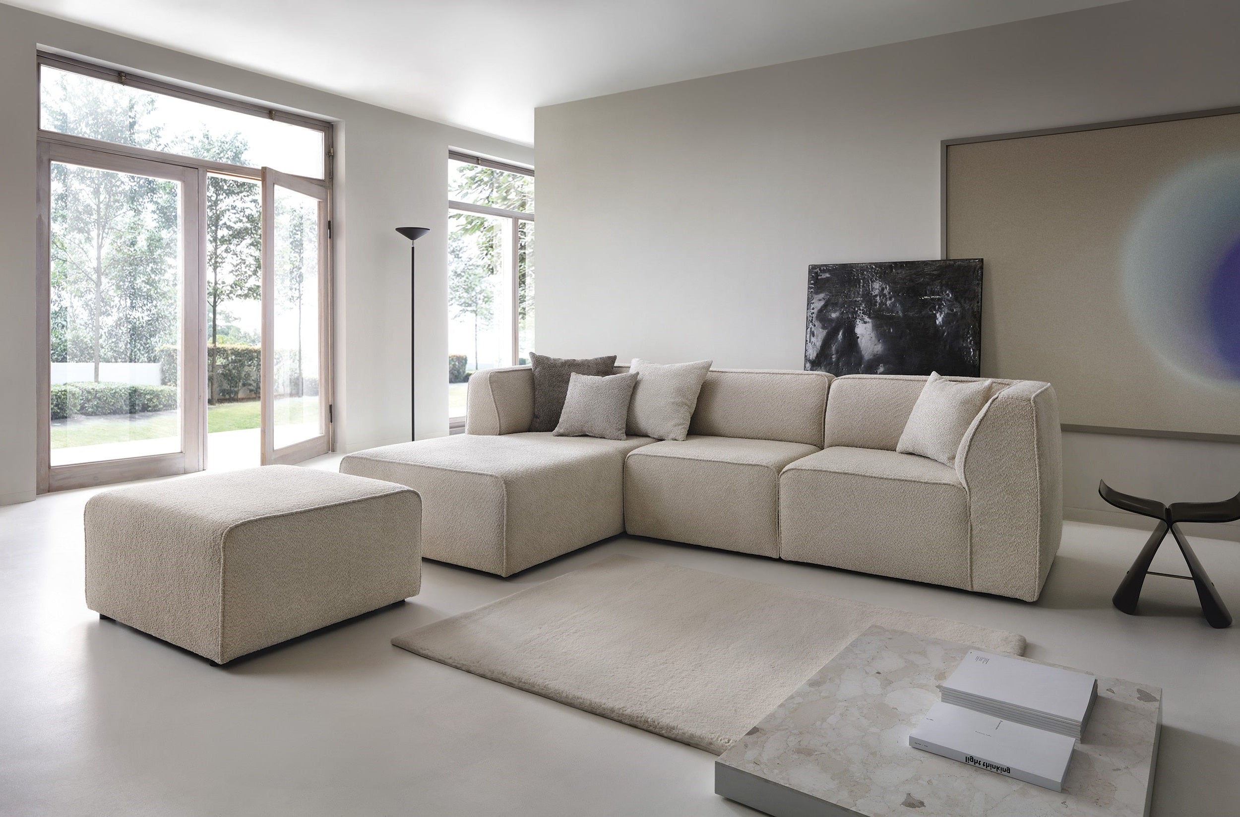 Ruime en comfortabele Elementen Hoekbank met links geplaatste chaise longue - Perfect voor ontspanning.