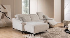 Hoekbank Home met Relaxfunctie en Chaise Longue Links