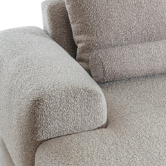 Detail van de Hoekbank Comfy - Comfortabele Kussens en Hoogwaardige Stoffering.