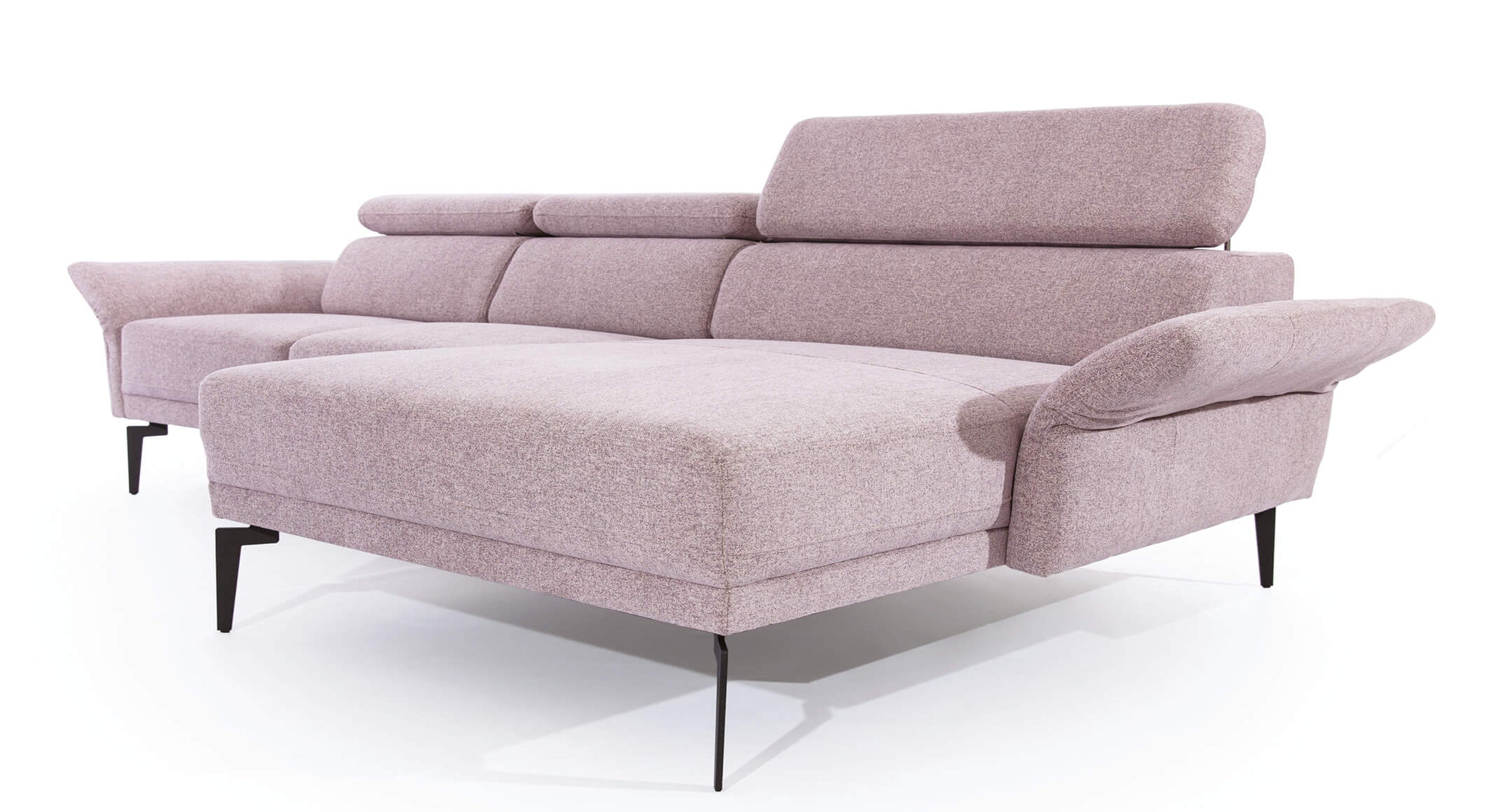 Hoekbank Relax met chaise longue rechts – Luxe zitbank voor woonkamers, perfect voor het creëren van een sfeervolle en gezellige zithoek.