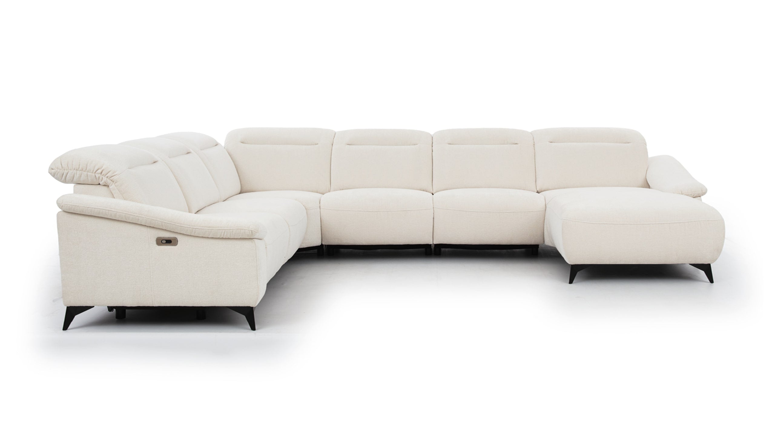 U-bank Home met Relaxfunctie en Chaise Longue Rechts