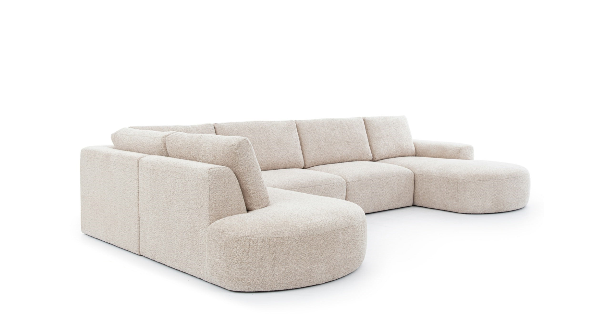 U-Bank Snug Met Chaise Longue Rechts